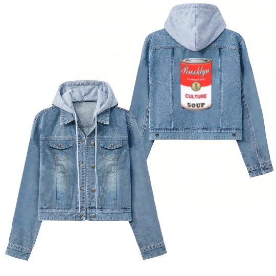Discover Brooklyn Soup Can - Streetwear - Women's Denim Jackets