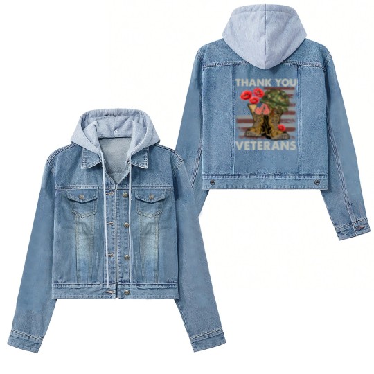 Discover Thank You Veterans Women's Denim Jackets