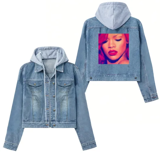 Discover Rihanna Singer Women's Denim Jackets