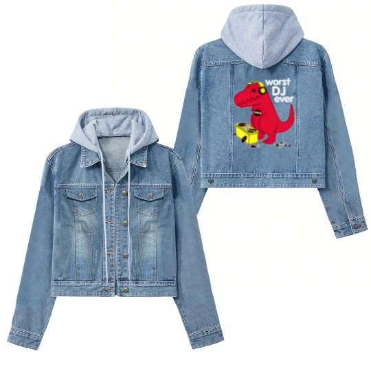 Discover Worst DJ Ever Women's Denim Jackets