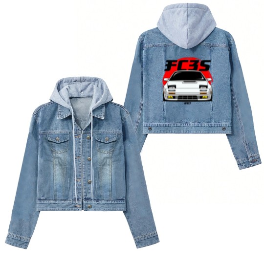 Discover White FC RX 7 - Fc Rx7 - Women's Denim Jackets