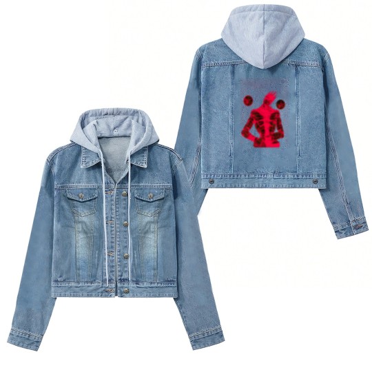 Discover Whitesnake Matrix Design (Red Variant) - Jojo's Bizarre Adventure: Stone Ocean - Stone Ocean - Women's Denim Jackets