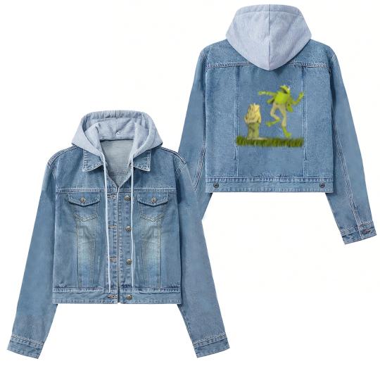 Discover Frog and toad are friends Women's Denim Jackets