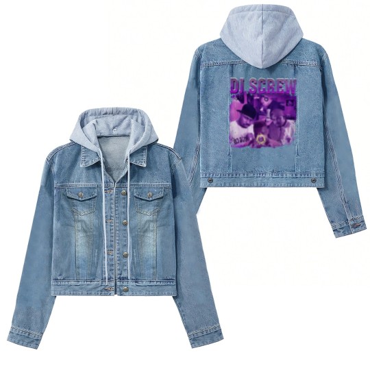 Discover DJ Screw 90s Inspired Vintage Women's Denim Jackets