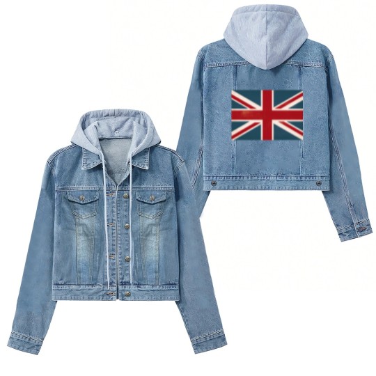 Discover VINTAGE UNION JACK BRITISH FLAG Women's Denim Jackets