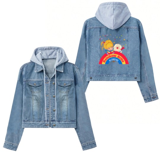 Discover Vintage Blondine Rainbow Brite Women's Denim Jackets