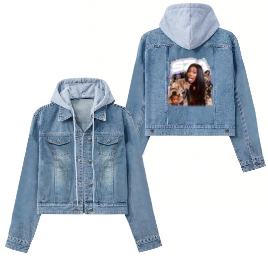 Discover SZA Woman Women's Denim Jackets / Men Women's Denim Jackets / Racerback Tank / Unisex Sweat / Unisex Women's Denim Jackets