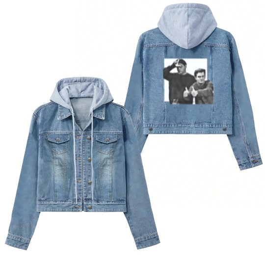 Discover Chandler Bing-Joey Tribbiani Women's Denim Jackets Bing Tribbiani Women's Denim Jackets