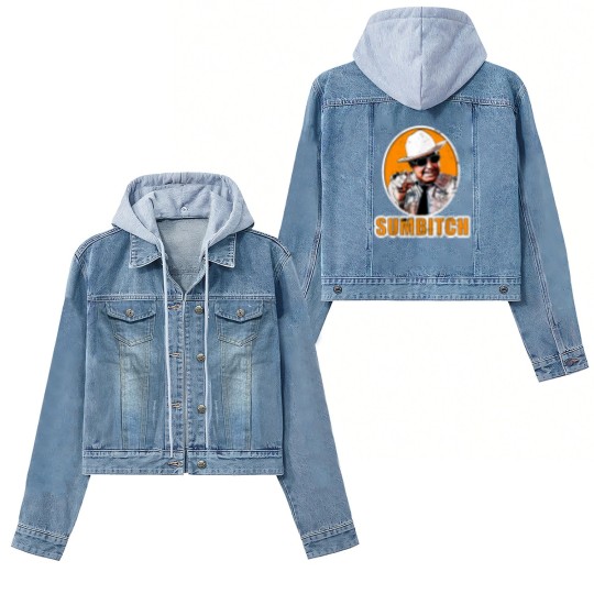 Discover Sumbitch distressedSUMBITCH smokey and the bandit Women's Denim Jackets