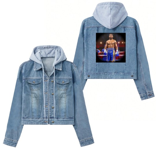Discover Here comes your Shakur Stevenson, dude  Classic Women's Denim Jackets