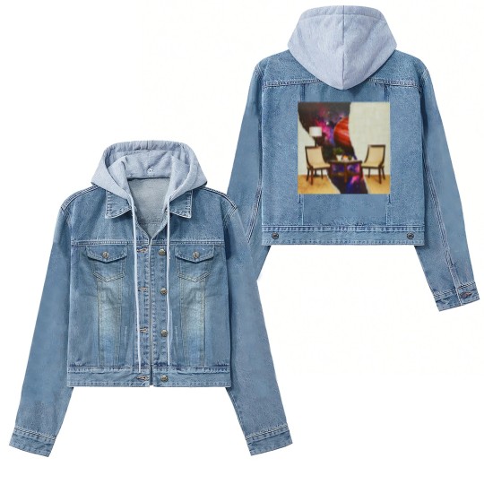 Discover Rainbow Kitten Surprise Women's Denim Jackets