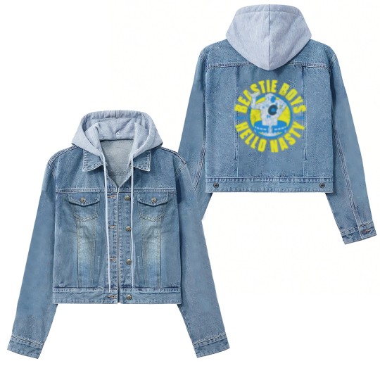 Discover Beastie Boys unisex: Hello Nasty 20 Years Women's Denim Jackets