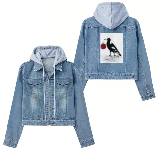 Discover Magpie Christmas  Classic Women's Denim Jackets