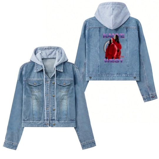 Discover Kanye West Vintage Women's Denim Jackets