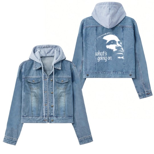 Discover Marvin Gaye Whats Going On Women's Denim Jackets