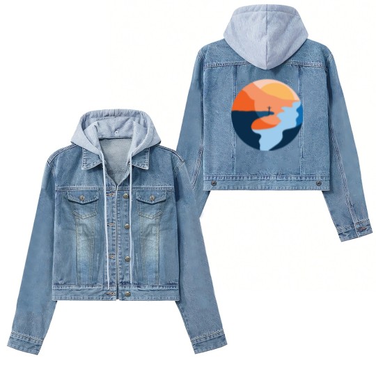 Discover Trolltunga Fjord Norway Souvenir Gift Women's Denim Jackets