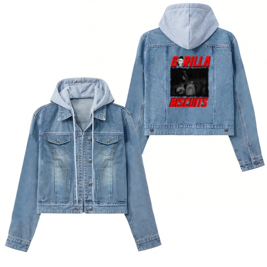 Discover band gorilla biscuits Women's Denim Jackets