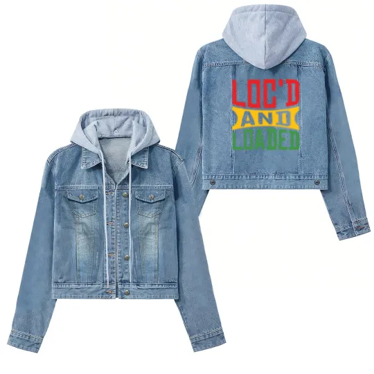 Discover Dreadlocks Rasta Locs Rastafari Women's Denim Jackets