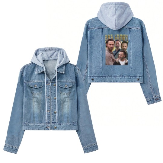 Discover Rick Grimes Vintage Women's Denim Jackets, Gift For Women and Man Unisex Women's Denim Jackets