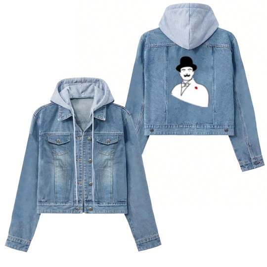 Discover Hercule Poirot Agatha Christie - Hercule Poirot - Women's Denim Jackets