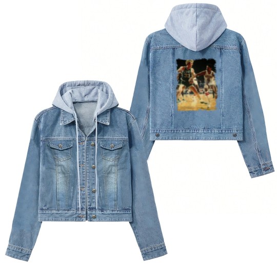 Discover GOAT vs Dr. J Women's Denim Jackets
