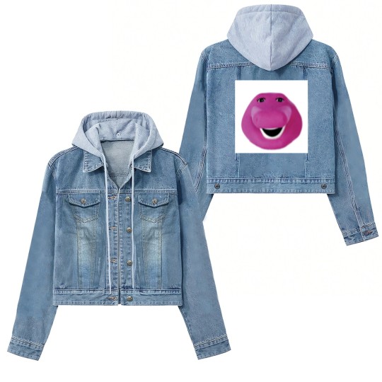 Discover Barney Face Women's Denim Jackets