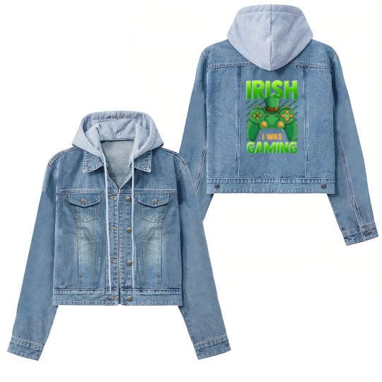 Discover Irish I Was Gaming Women's Denim Jackets