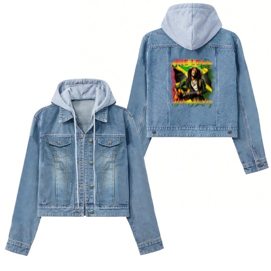 Discover Bob Marley , One love, One love movie Women's Denim Jackets