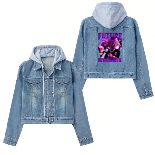 Discover Future Hendrix Women's Denim Jackets, Future Hendrix Vintage Women's Denim Jackets, Future Hendrix Retro Women's Denim Jackets, Future Hendrix Women's Denim Jackets, Future Hendrix Women's Denim Jackets