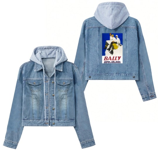 Discover Bally Shoes, Poster Women's Denim Jackets