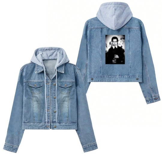 Discover Wednesday Addams Poison Horror Movie Women's Denim Jackets