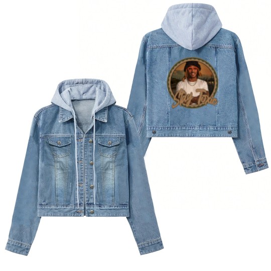 Discover Future Women's Denim Jackets | Stay Toxic | Future Rapper Women's Denim Jackets | Future Graphic Women's Denim Jackets