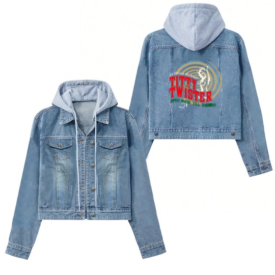 Discover The Titty Twister Women's Denim Jackets Women's Denim Jackets