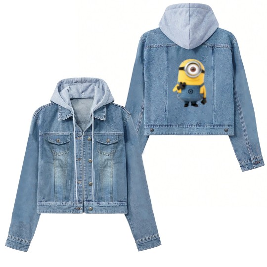 Discover Minion Mayhem: Women's Denim Jackets unleashed with the most loved minion