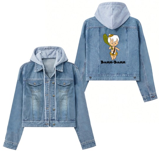 Discover The Flintstones | Bamm-Bamm Rubble Women's Denim Jackets