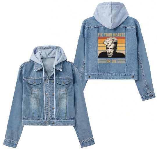 Discover Fix Your Hearts or Die - Fix Your Hearts Or Die - Women's Denim Jackets