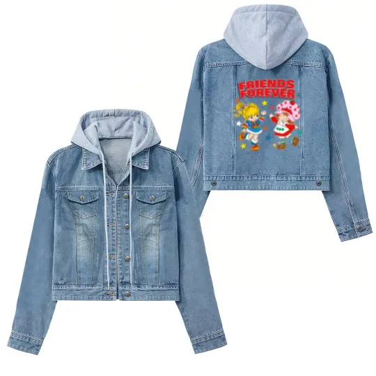 Discover Friends forever - Rainbow Brite - Women's Denim Jackets