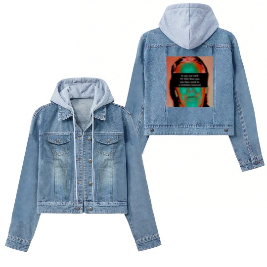 Discover Jeffrey Epstein Cover-up Protest Women's Denim Jackets