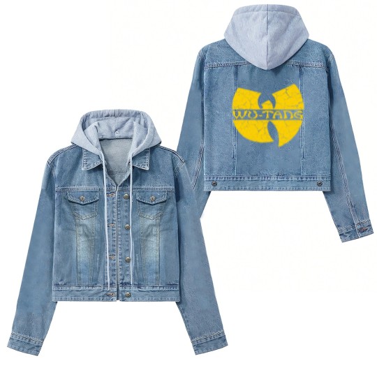 Discover Wutang with Text - Grunge - Wutang - Women's Denim Jackets