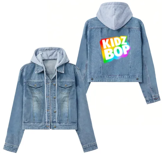 Discover Kidz Bop Rainbow Logo Women's Denim Jackets