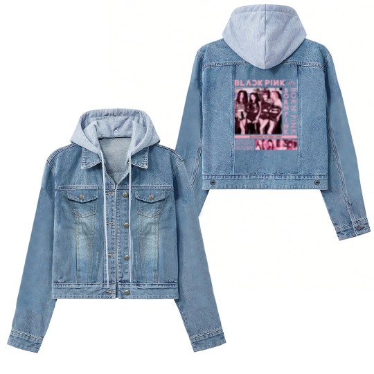 Discover Blackpink Women's Denim Jackets, Black Pink Women's Denim Jackets For Fan, Blackpink Kpop Women's Denim Jackets