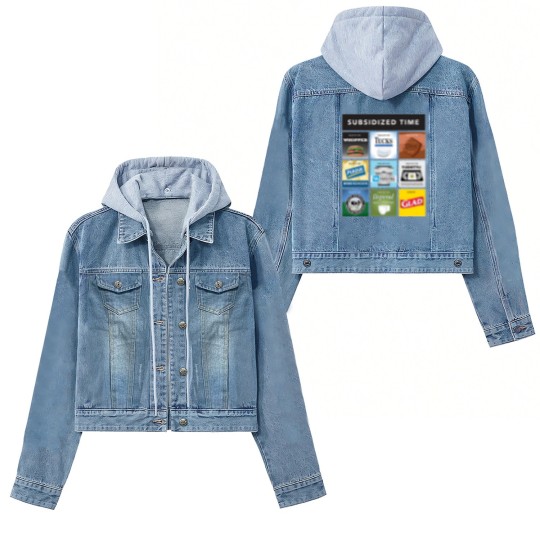 Discover Subsidized Time from Infinite Jest - Infinite Jest - Women's Denim Jackets