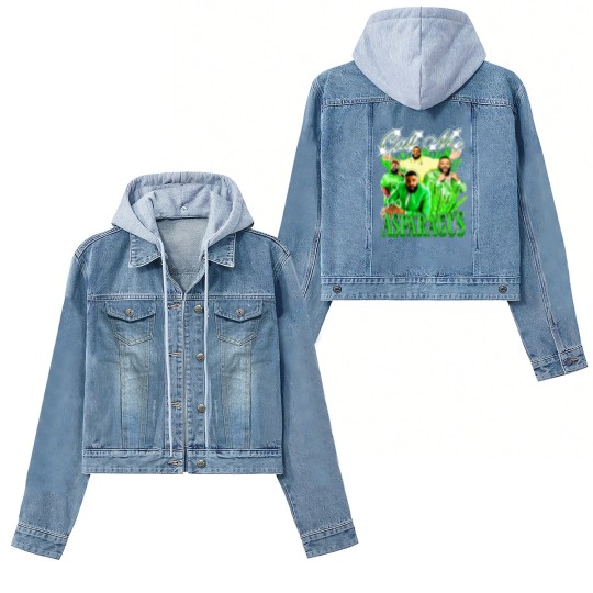 Discover Dj Khaled Call Me Asparagus Vintage Women's Denim Jackets