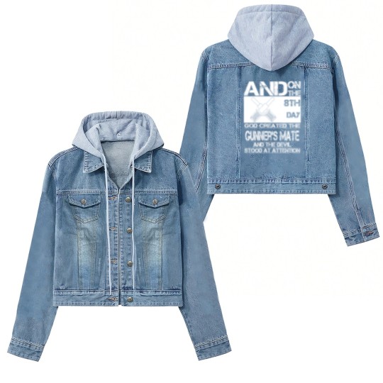 Discover Gunner's mate - On the 8th day God created them Women's Denim Jackets