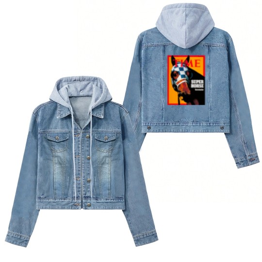 Discover Secretariat Time Magazine Cover 1973 Women's Denim Jackets