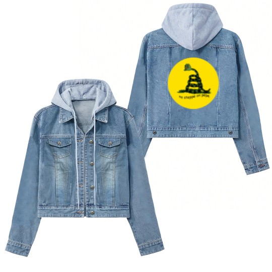 Discover No steppe on Pepe No step on snek memes HD HIGH QUALITY ONLINE STORE Women's Denim Jackets