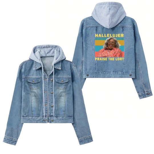 Discover Madea Hallelujer Praise The Lort Vintage Women's Denim Jackets