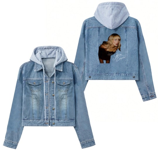 Discover Carpenter 90s Graphic sabrina Rock Music Tour 2024 Women's Denim Jackets Gift Fan