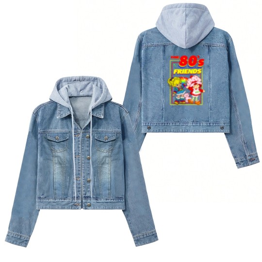 Discover THE 80s FRIENDS - Rainbow Brite - Women's Denim Jackets