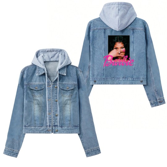 Discover Nicki Minaj Barbi Girl Women's Denim Jackets| Queen of Rap Women's Denim Jackets